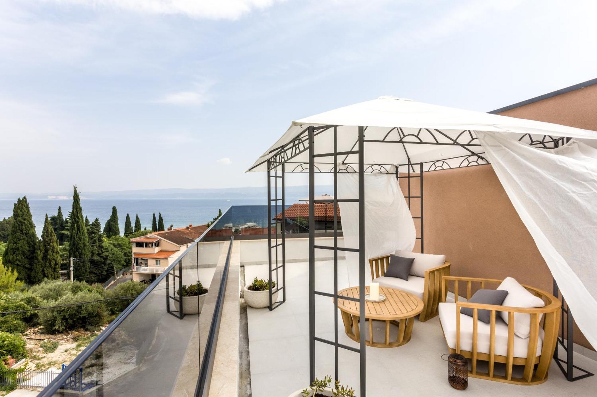 Apartamento Luxury Penthouse Duće Exterior foto