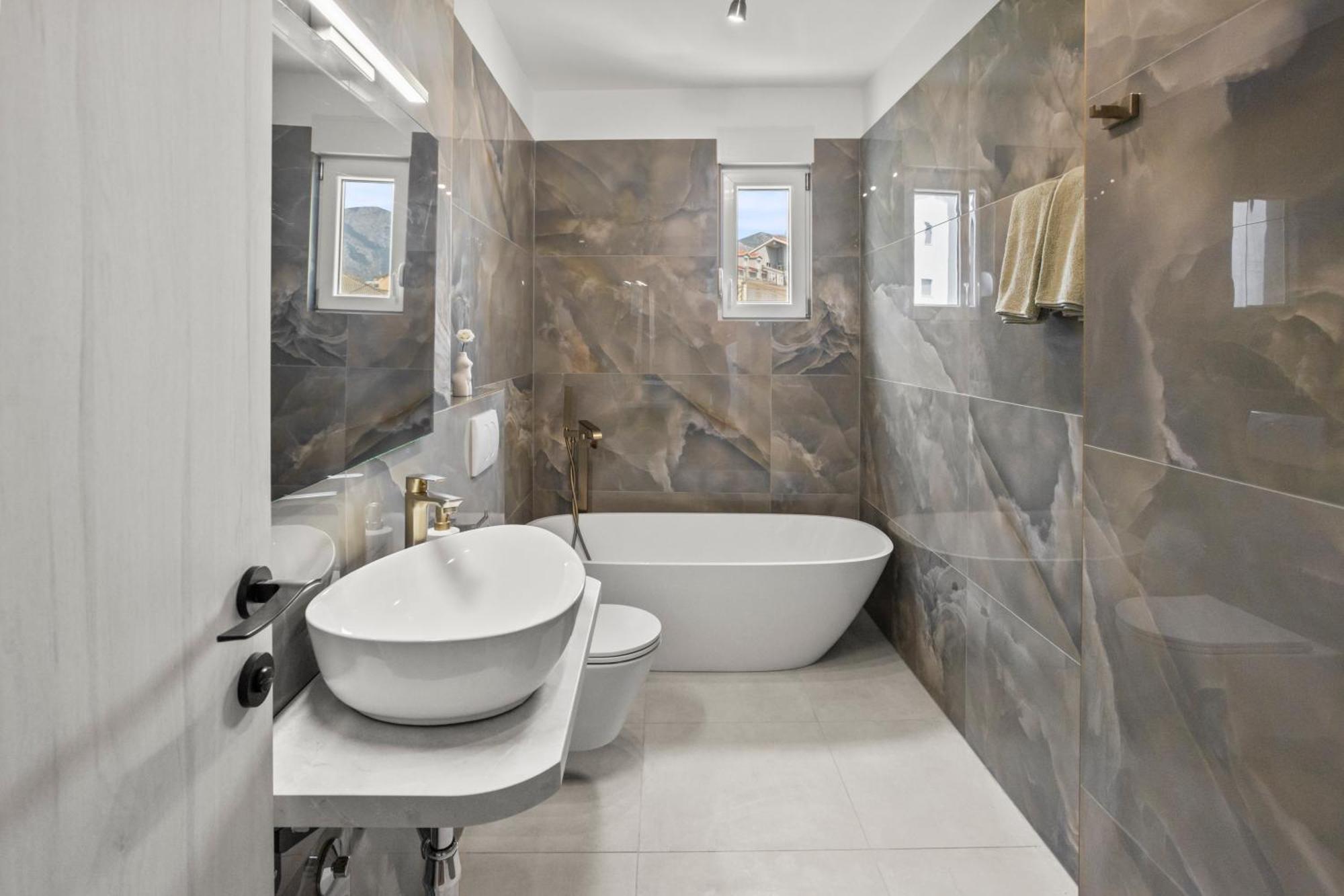 Apartamento Luxury Penthouse Duće Exterior foto