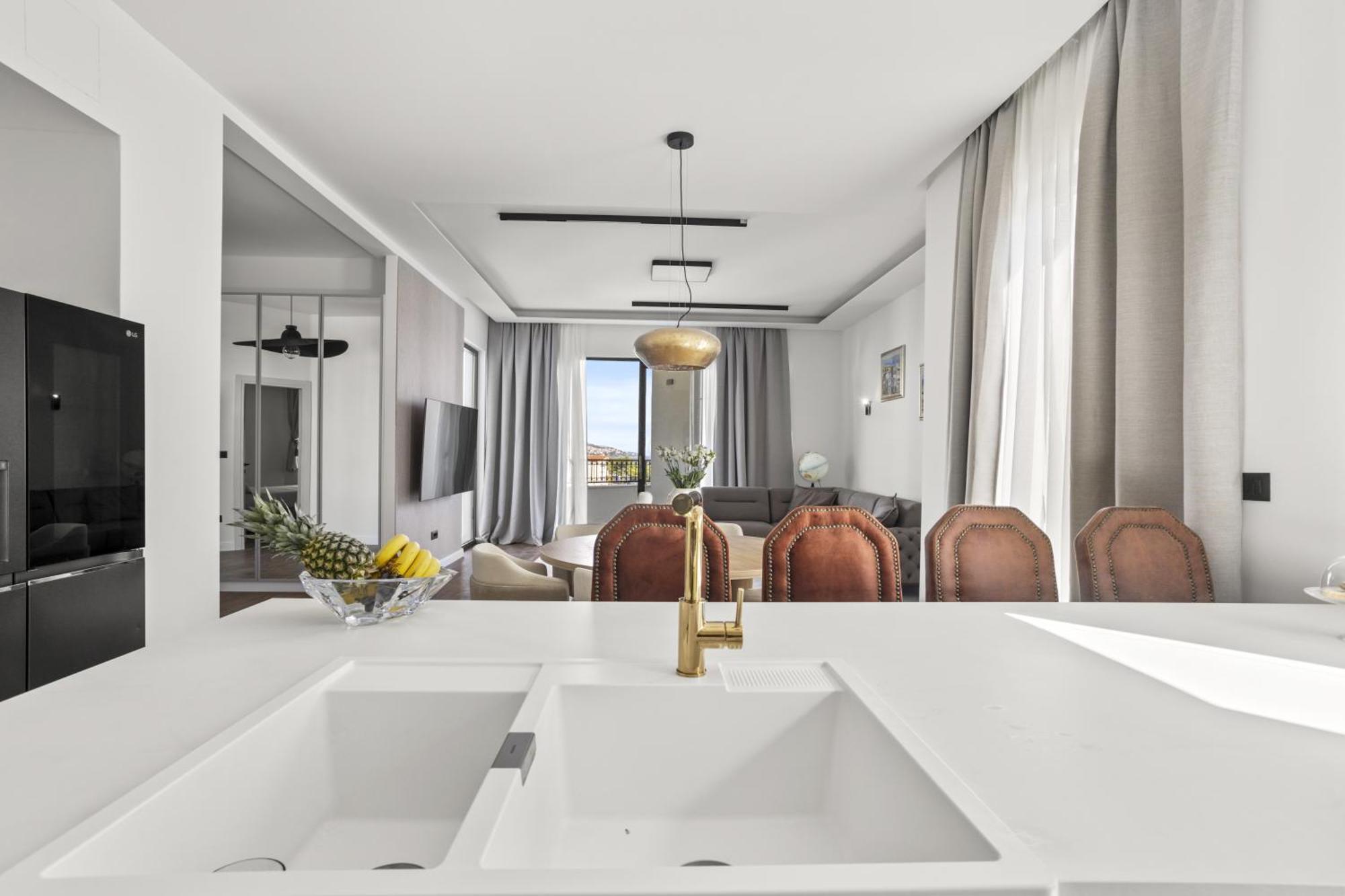 Apartamento Luxury Penthouse Duće Exterior foto