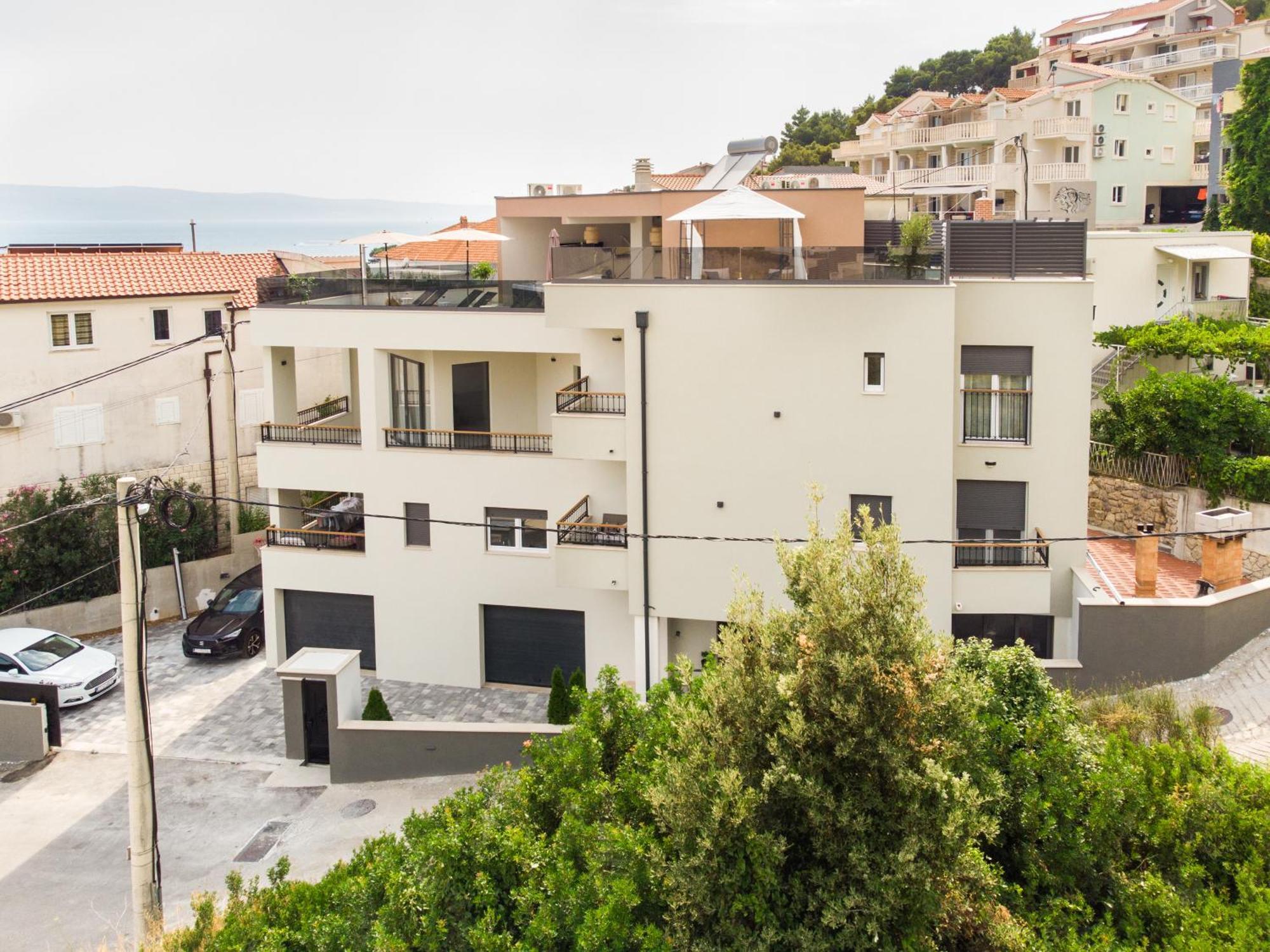 Apartamento Luxury Penthouse Duće Exterior foto